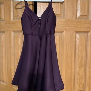 Elegant Purple Dress